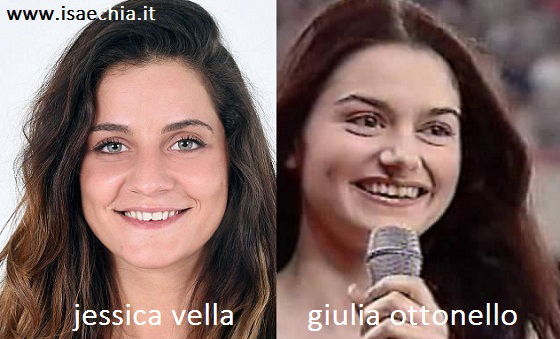 Somiglianza tra Jessica Vella e Giulia Ottonello preview