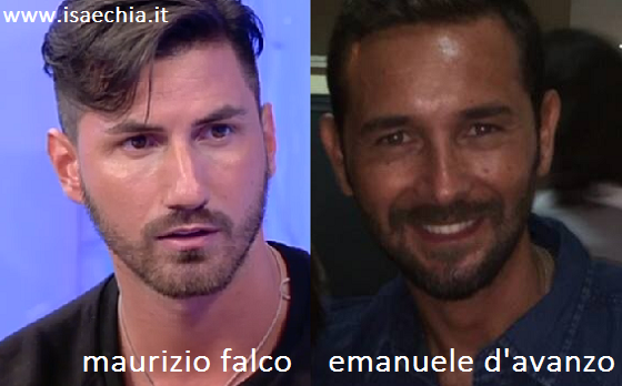 Somiglianza tra Maurizio Falco e Emanuele D’Avanzo preview