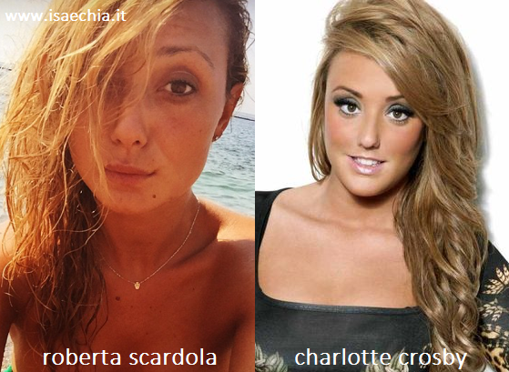 Somiglianza tra Roberta Scardola e Charlotte Crosby di ‘Geordie Shore’ article-post