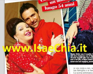 Stefano Nones scrive alla mamma Moira Orfei: “Te ne sei andata serena. Il tuo circo non morirà mai!” article-post
