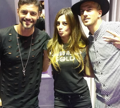 Diego Daddì, Elga Enardu e Marco Meloni