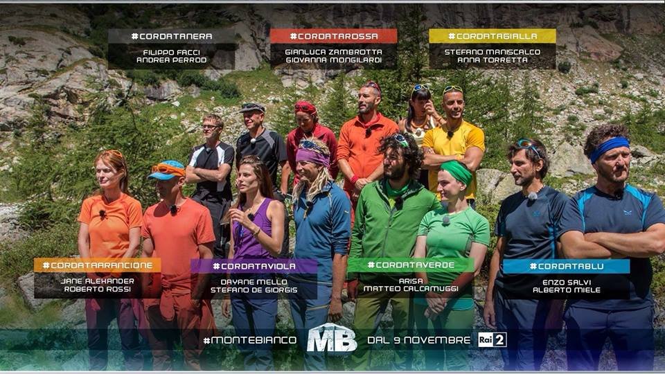 ‘Monte Bianco’: svelato il cast del nuovo docu-reality di Rai 2