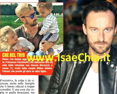 Francesco Facchinetti: “Sì, sono un raccomandato, ma non voglio che i miei bambini crescano come ‘figli di’!” preview