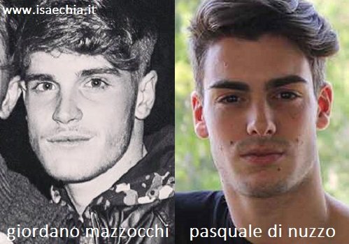 Somiglianza tra Giordano Mazzocchi e Pasquale Di Nuzzo