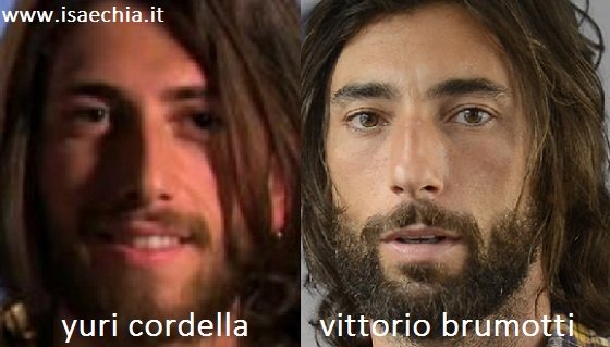 Somiglianza tra Yuri Cordella e Vittorio Brumotti