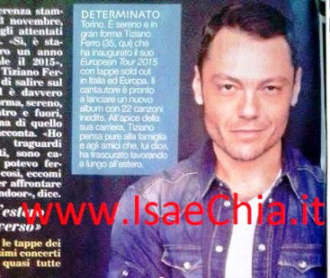 Tiziano Ferro: “All’estero ho sofferto. Adesso voglio stare con le persone che amo!” article-post