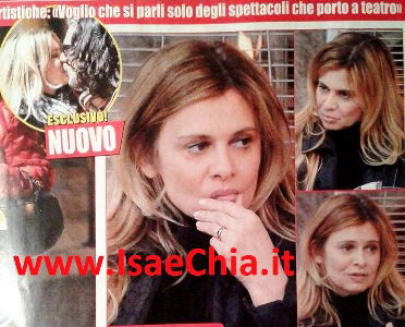 A spasso con suo marito, Debora Caprioglio è una donna come tante altre e non bada certo al look! preview