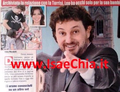 Leonardo Pieraccioni: “Ho un progetto di lavoro con la mia ex, Laura Torrisi. Ma nel frattempo, con me sul set c’è mia figlia Martina!”