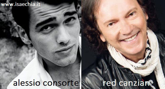 Somiglianza tra Alessio Consorte e Red Canzian preview