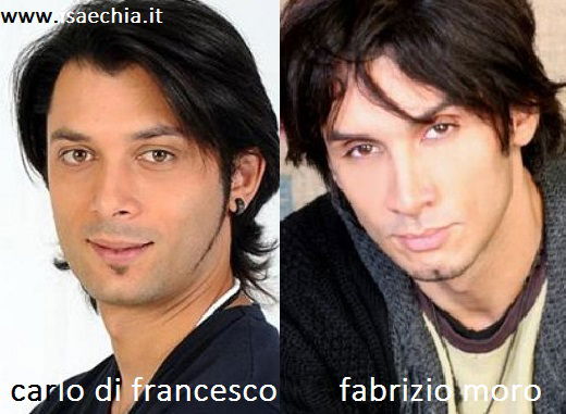 Somiglianza tra Carlo Di Francesco e Fabrizio Moro preview