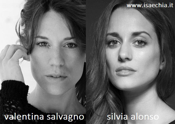 Somiglianza tra Valentina Salvagno e Silvia Alonso preview