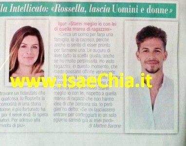 Verdiana Fanzone e Igor Di Giovanni: “Rossella Intellicato, lascia Uomini e Donne!”