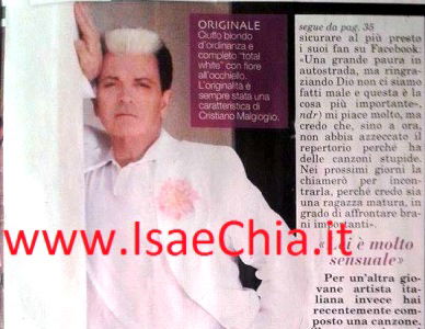 Cristiano Malgioglio: “Cara Anna Tatangelo, vengo io a salvarti! Finora il tuo repertorio ha solo canzoni stupide!” preview