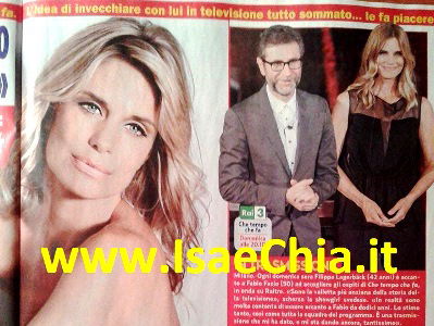 Filippa Lagerback: “Sono la valletta più longeva della storia della tv. Forse sarò anche la badante di Fabio Fazio!” preview