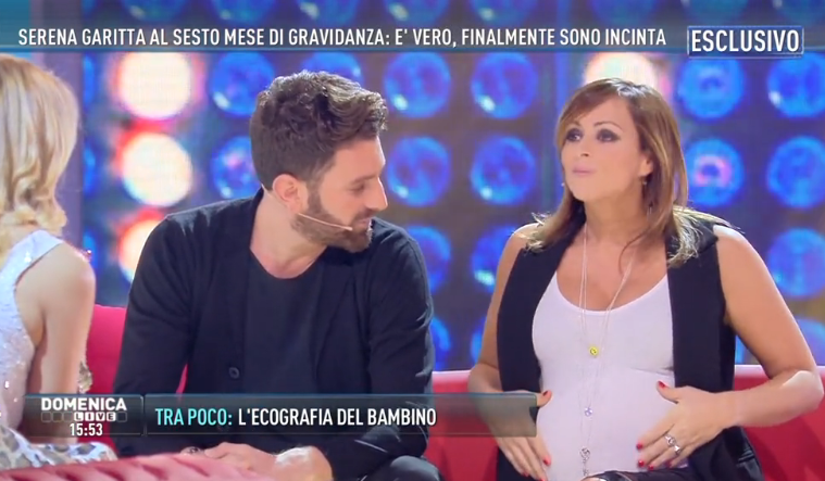 Serena Garitta a ‘Domenica Live’: “Sono al sesto mese di gravidanza e lui è Nicolò, il padre del mio bambino!” preview