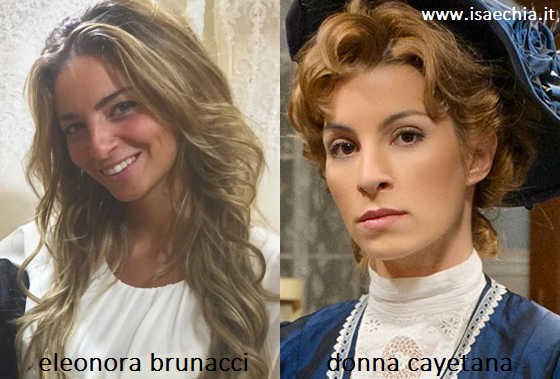 Somiglianza tra Eleonora Brunacci e Donna Cayetana di 'Una Vita'