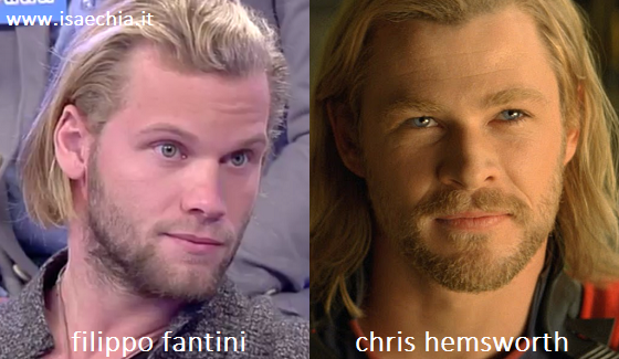 Somiglianza tra Filippo Fantini e Chris Hemsworth article-post