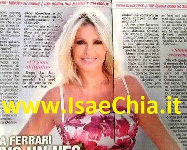 Paola Ferrari: “Nello stesso tempo, mi sono operata per un tumore al viso e ho perso ‘Domenica Sportiva’. Ora faccio prevenzione e del programma mi manca…Gene Gnocchi!”