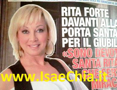 Rita Forte davanti alla Porta Santa per il Giubileo: “Sono devota a Santa Rita e so che serve un miracolo…” article-post