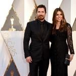 Christian Bale e sua moglie