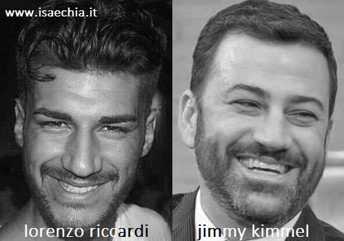 Somiglianza tra Lorenzo Riccardi e Jimmy Kimmel article-post