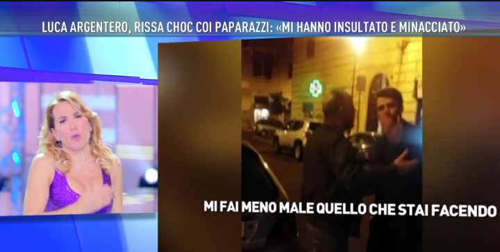Luca Argentero e la rissa coi paparazzi: a ‘Domenica Live’ il video inedito dell’aggressione preview