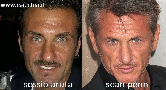 Somiglianza tra Sossio Aruta e Sean Penn