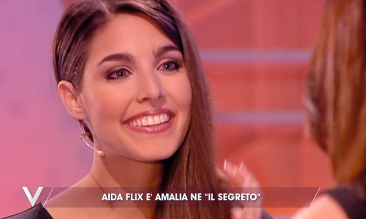 Aida Flix ospite a ‘Verissimo’: “Ecco la verità sulla storia tra Bosco e la mia Amalia ne ‘Il Segreto’!”