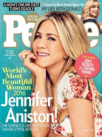 E’ Jennifer Aniston la donna più bella del 2016 secondo la rivista ‘People’