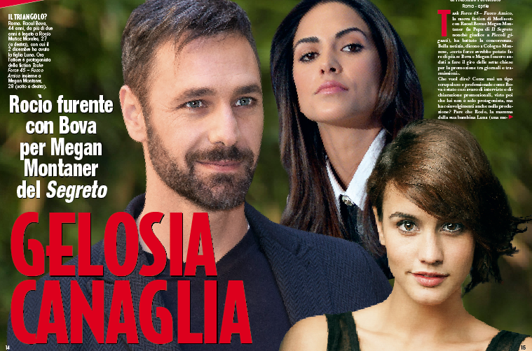 Rocío Munoz Morales gelosa del suo Raoul Bova e della collega Megan Montaner? article-post