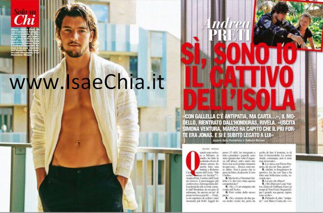 Andrea Preti senza peli sulla lingua: “Quando Simona Ventura è stata eliminata dall”Isola 11′, Marco Carta ha capito che il più forte era Jonás Berami e ha stretto amicizia con lui!” article-post