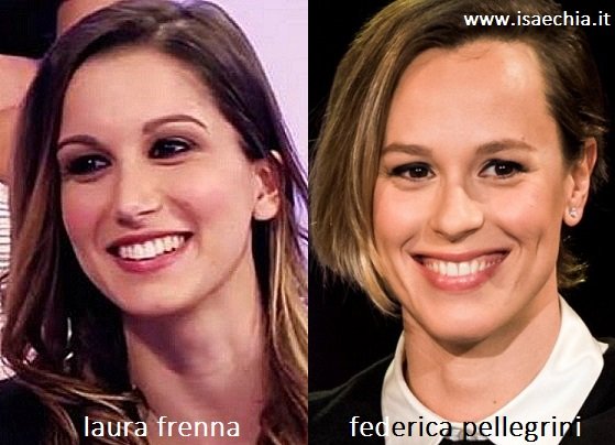 Somiglianza tra Laura Frenna e Federica Pellegrini