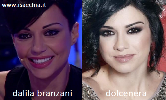Somiglianza tra Dalila Branzani e Dolcenera article-post