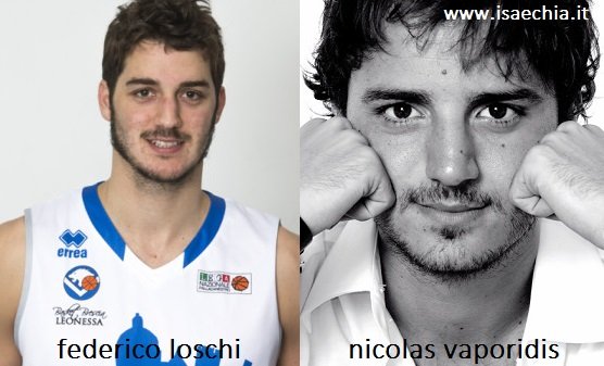 Somiglianza tra Federico Loschi e Nicolas Vaporidis