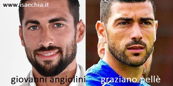 Somiglianza tra Giovanni Angiolini e Graziano Pellè preview