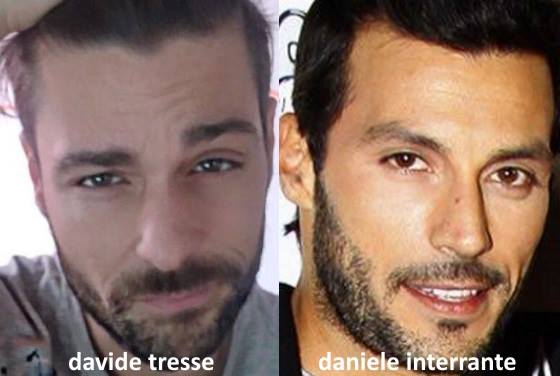 Somiglianza tra Davide Tresse e Daniele Interrante preview