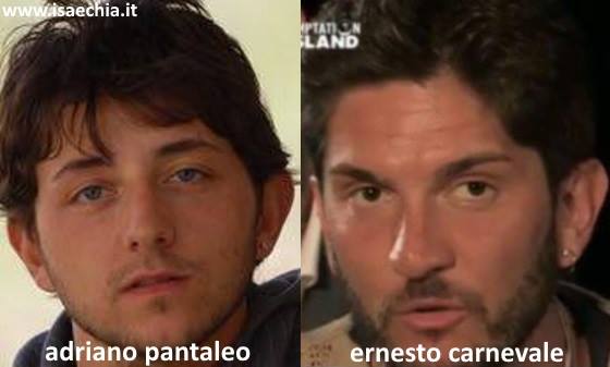 Somiglianza tra Ernesto Carnevale e Adriano Pantaleo preview
