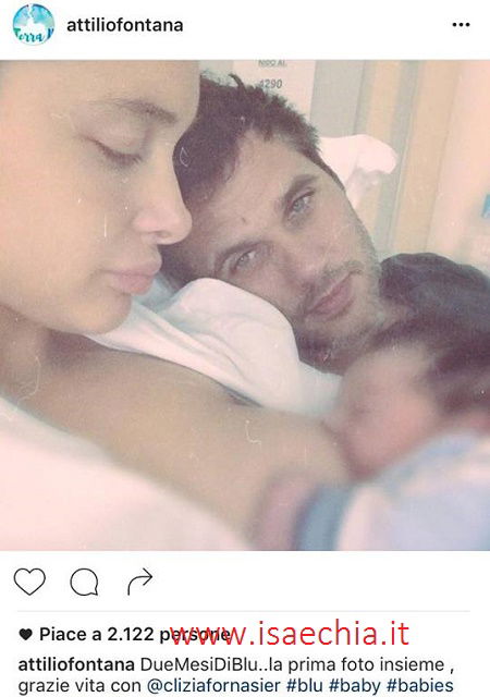 Attilio Fontana e Clizia Fornasier