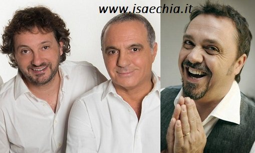Leonardo Pieraccioni, Giorgio Panariello e Gabriele Cirilli