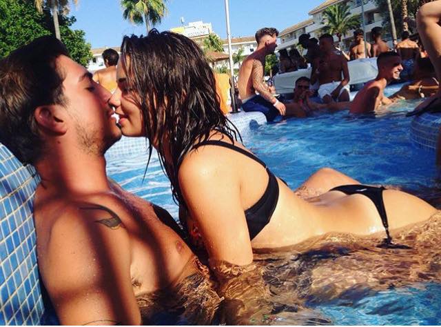 Oscar Branzani ed Eleonora Rocchini innamoratissimi a Palma de Mallorca (foto) preview