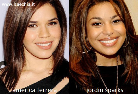 Somiglianza tra America Ferrera e Jordin Sparks article-post