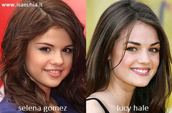 Somiglianza tra Selena Gomez e Lucy Hale preview