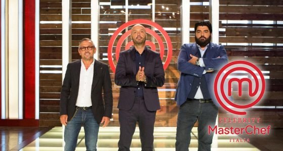 Celebrity Masterchef - Antonino Cannavacciuolo, Joe Bastianich e Bruno Barbieri