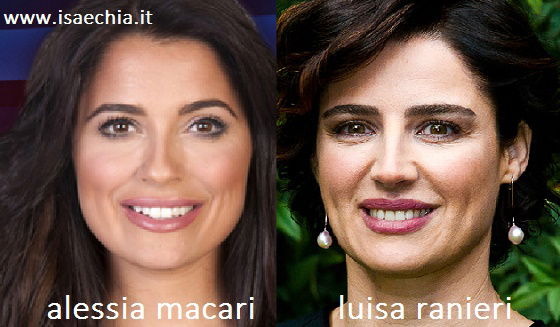 Somiglianza tra Alessia Macari e Luisa Ranieri article-post