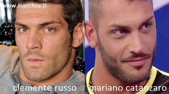 Somiglianza tra Clemente Russo e Mariano Catanzaro preview
