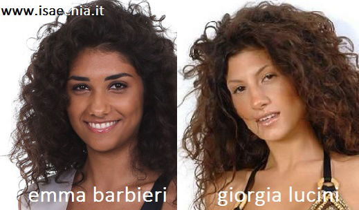 Somiglianza tra Emma Barbieri e Giorgia Lucini article-post