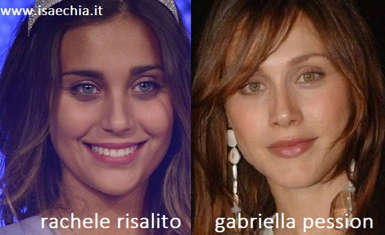 Somiglianza tra Rachele Risaliti e Gabriella Pession article-post