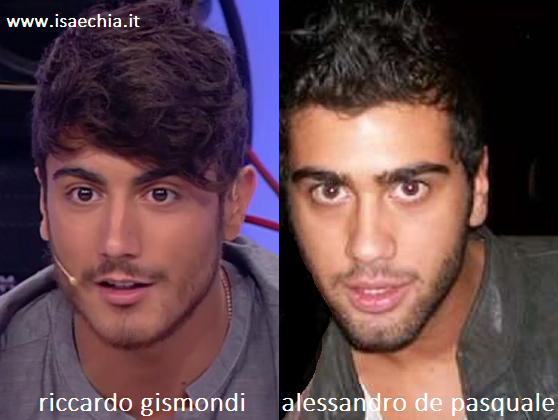 Somiglianza tra Riccardo Gismondi e Alessandro De Pasquale preview