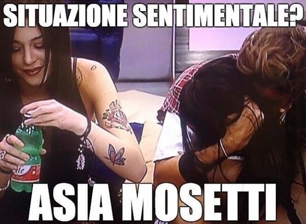 Keep Calm and Love Coach: Situazione sentimentale Asia Mosetti