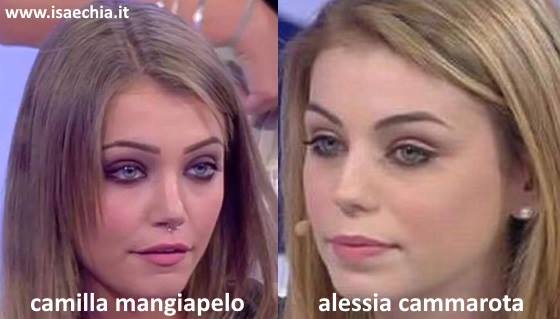 Somiglianza tra Camilla Mangiapelo e Alessia Cammarota article-post